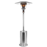 RADtec Real Flame 96-Inch Tall Stainless Steel Propane Patio Heater (RF1-MT-STN-STL)